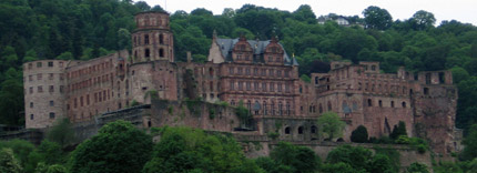Панорама Гейдельбергского замка