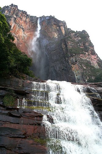 Самый высокий свободнопадающий водопад в мире
