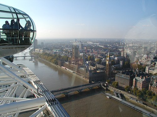 Вид на Лондон